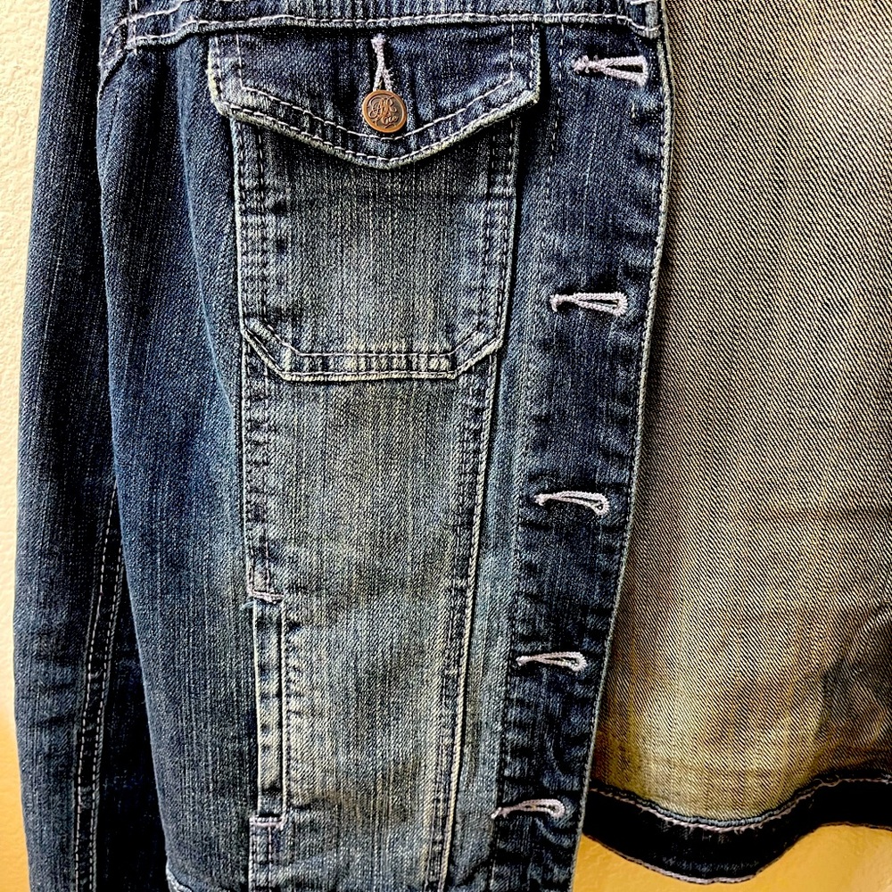 American Rag Jeans Jacket L - Picture 4 of 6